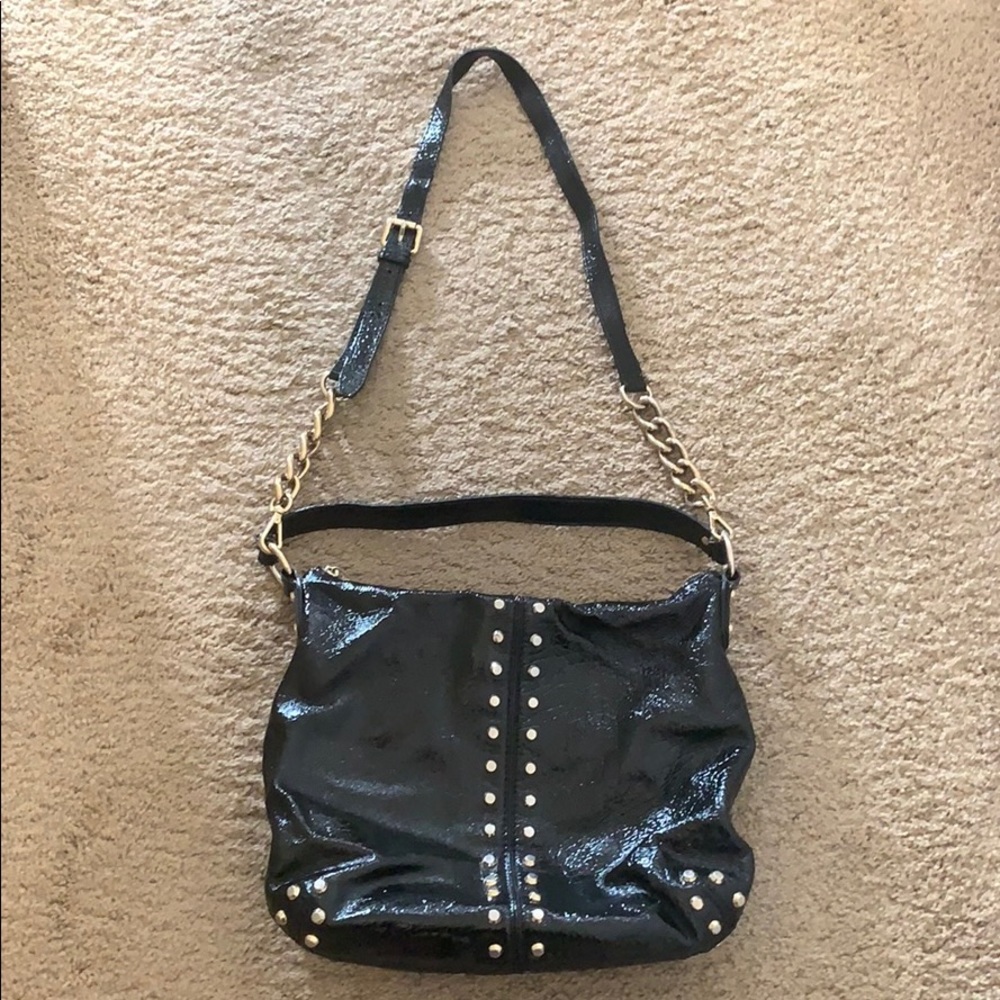 Micheal Kors Black Studded Purse